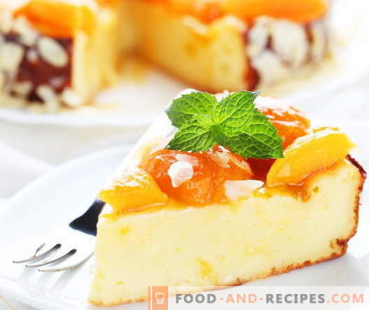 Cheesecake casserole - the best recipes. How to properly and tasty cook cottage cheese casserole.