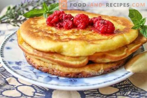 American pancakes - tasty, satisfying and very economical!