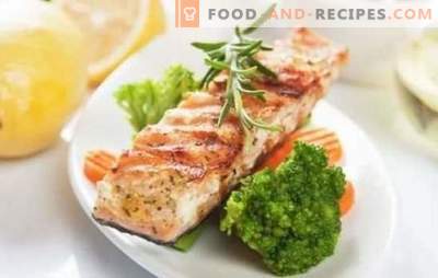 Fish steak - spectacular view, gorgeous taste! Recipes of fish steaks in a frying pan, in the oven with different pickles and products