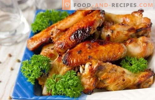 Marinades for chicken - the best recipes. How to cook the marinade for the grilled chicken and in the oven.