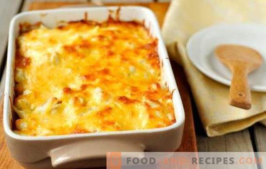 Gratin with minced meat - we bake potatoes in French! Cooking hearty and tasty gratin with minced meat and tomatoes, mushrooms, zucchini