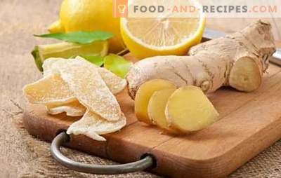 Candied ginger is a universal cold pill and a useful delicacy. Simple recipes for making candied ginger