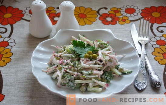 Meet: delicious and simple salads in a hurry! Recipes simple salad for weekdays and holidays
