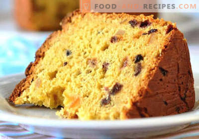 Easter cake - only proven recipes. We bake a tasty Easter cake in a bread maker, a slow cooker or oven