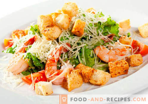 Seafood Salad - Proven Recipes. How to properly and tasty cooked seafood salad.