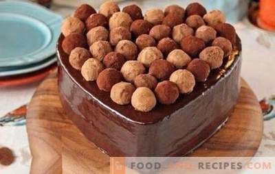 Truffle cake is a masterpiece! Recipes for delicious truffle cakes with meringue, fruit, various creams