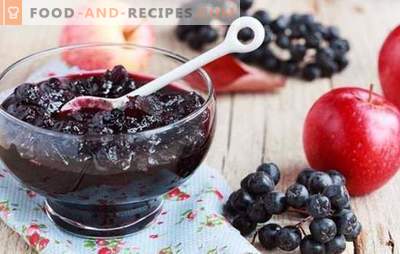 Black chokeberry jelly: a healthy dessert and a supply of vitamins for the winter. Variants of chokeberry with gelatin and without