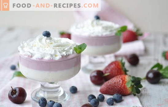 Dessert with cream - a week of sweet life. Recipes famous desserts with cream. We reveal the main secret of Chantilly!