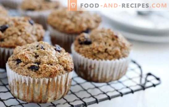Muffins with raisins - these are the cupcakes! Recipes of tender, soft and fragrant muffins with raisins for delicious tea drinking