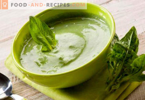 Spinach puree - the best recipes. How to properly and deliciously cook mashed spinach.