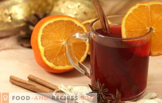 Mulled wine with orange - the most winter, fragrant and warming drink! Cooking all the mulled wine with oranges