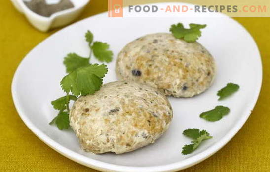 Fishmeat cutlets - economically and tasty! Cooking minced fish cutlets with semolina, potatoes, lard, rice, cheese