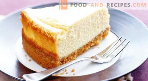 Curd cheesecake - the best recipes. How to properly and tasty cook curd cheesecake.