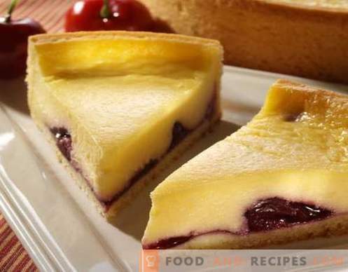 Curd cheesecake - the best recipes. How to properly and tasty cook curd cheesecake.
