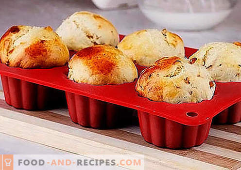 Silicone cake muffins are the best recipes. How to quickly and tasty cook muffins in silicone molds.