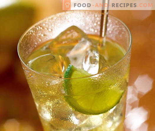 30 best recipes for alcoholic and non-alcoholic cocktails for a home party