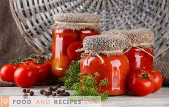 Marinated tomatoes for the winter - the taste and smell of summer. Important tips and original recipes: how to pickle tomatoes for the winter