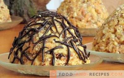 The “Anthill” classic cake with condensed milk is a simple dessert. A selection of recipes 