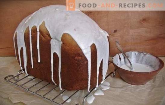 Easter cake in the bread maker - always works! How to cook a lush cake in the bread maker: recipes with dried fruit, citrus, honey