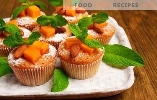 Pumpkin muffins - sunny pastries! Recipes for dietary, classic and dessert pumpkin muffins