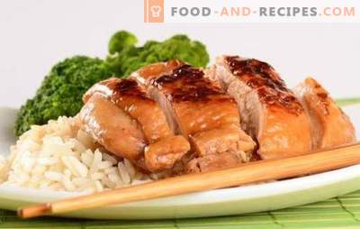 Chicken fillet in soy sauce is the perfect marinade for poultry meat. Variants of chicken fillet in soy sauce in a pan, frying pan and oven