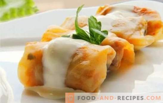 Cabbage rolls in a slow cooker: step-by-step recipes with meat and rice. Recipes classic, puff and lazy cabbage in a slow cooker (step by step)