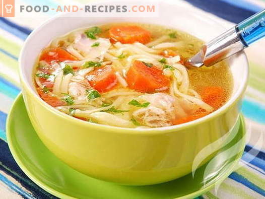 Chicken soup in a slow cooker - proven recipes. How to properly and deliciously cook chicken soup in a slow cooker.