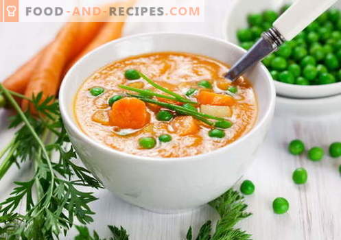 Soup puree - the best recipes. How to properly and deliciously cook soups puree.
