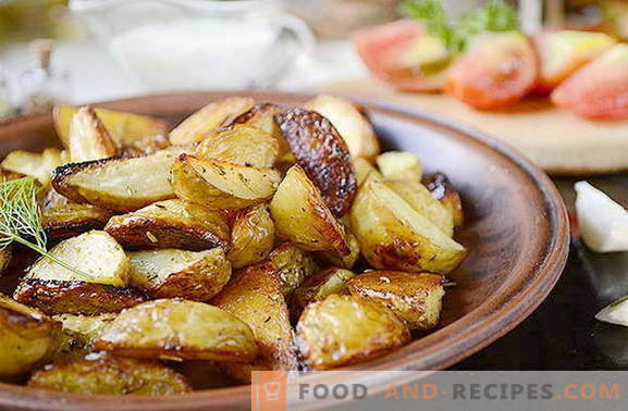 Recipe for a delicious country-style potato in 25 minutes