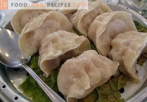 Steamed Dumplings - the best recipes. How to properly and tasty steamed dumplings at home.