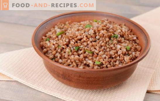 The best recipes and important rules: how to cook buckwheat on water. Cook the buckwheat on the water in the microwave, multicooker and oven
