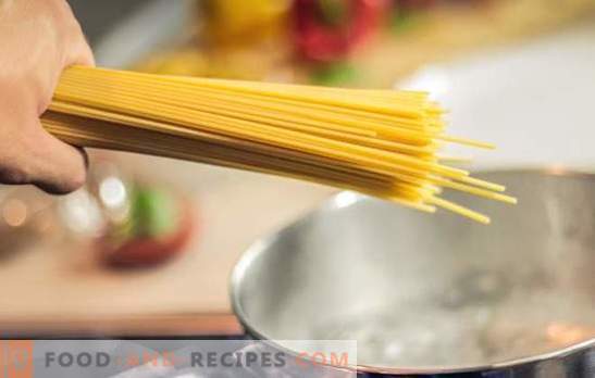 Nine culinary offenses or the most common mistakes when cooking pasta and spaghetti