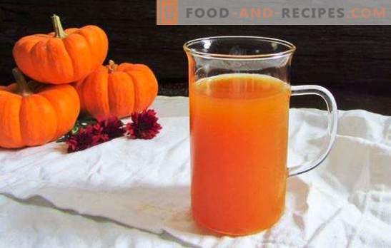 Pumpkin and apple juice is a miracle, without witchcraft! Make a stock of pumpkin juice and apples according to proven recipes