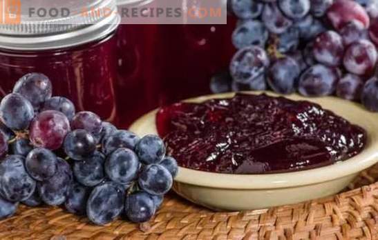 Grape jelly for the winter is a delicious fragrant gift of summer. Variations and secrets of cooking grape jelly for the winter