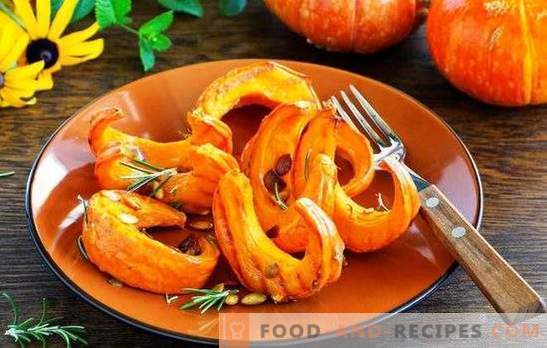 Useful pumpkin dishes for slimness, health, beauty! Recipes bright, tasty and healthy pumpkin dishes