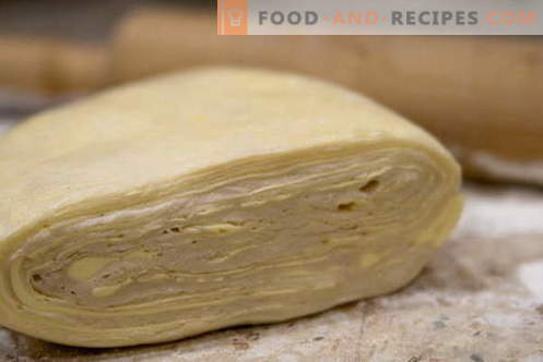 Puff pastry - the best recipes. How to prepare puff pastry.