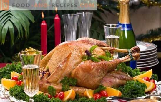 How to choose a turkey for Christmas, how to cook it properly