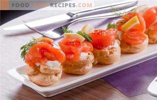 Fish appetizers - delicious! Recipes for the most delicious fish appetizers of herring, canned, saury with butter, cheese, vegetables
