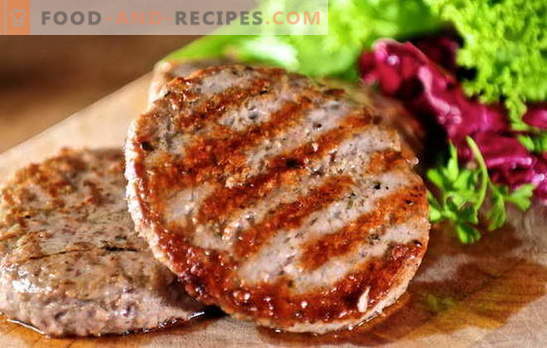 Juicy minced meat patties: simple and complex recipes. How to make tasty and juicy meatballs from minced meat: beef, pork, chicken, fish