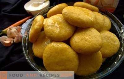 Corn Khinkali - little suns on the table! Recipes of different corn khinkali: with meat, cheese, pumpkin, nettle, curd