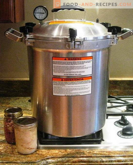 How to make stew at home: use an autoclave. Tricks of cooking delicious homemade stew in an autoclave