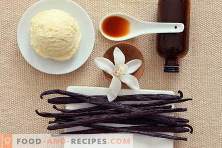 Vanilla - description, properties, use in cooking. Recipes for dishes with vanilla.