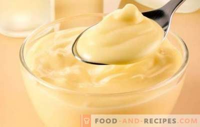 For sweet lovers: step-by-step recipes for classic custard. Cooking custard with milk and proteins (step by step)