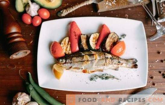 Grilled trout is an amazing fish! The best marinades with lemon, wine, soy sauce, fennel, orange for grilled trout