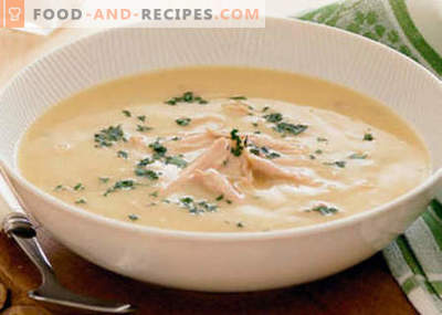 Chicken cream soup - the best recipes. How to properly and deliciously cook chicken soup.