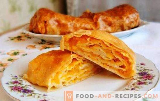 Moldavskaya Placinda - a tortilla with a filling or a pie? Recipes Moldovan placinda with different fillings
