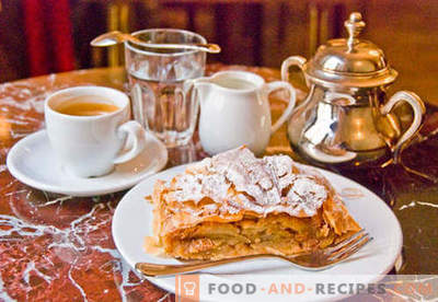 Viennese strudel - the best recipes. How to properly and tasty cook Viennese strudel.