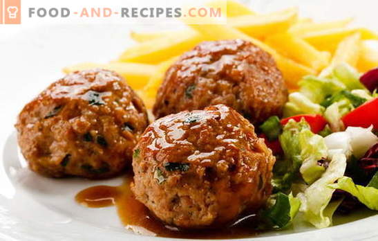 Cutlets in the oven with gravy - kill two birds with one stone! Different recipes and methods of cooking cutlets in the oven with gravy