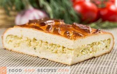 Pie with egg and mayonnaise: delicious without any special wisdom. Recipes of the best homemade egg and mayonnaise pies