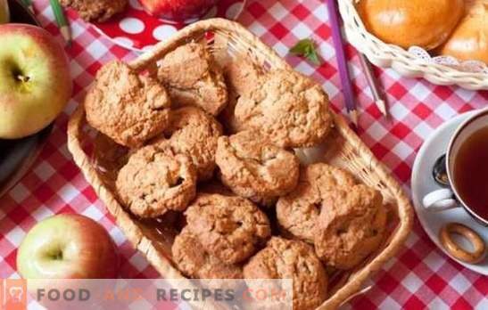 Oatmeal cookies with apples are tasty and healthy. Secrets and tricks: how to make a dessert from childhood - oatmeal cookies with apples